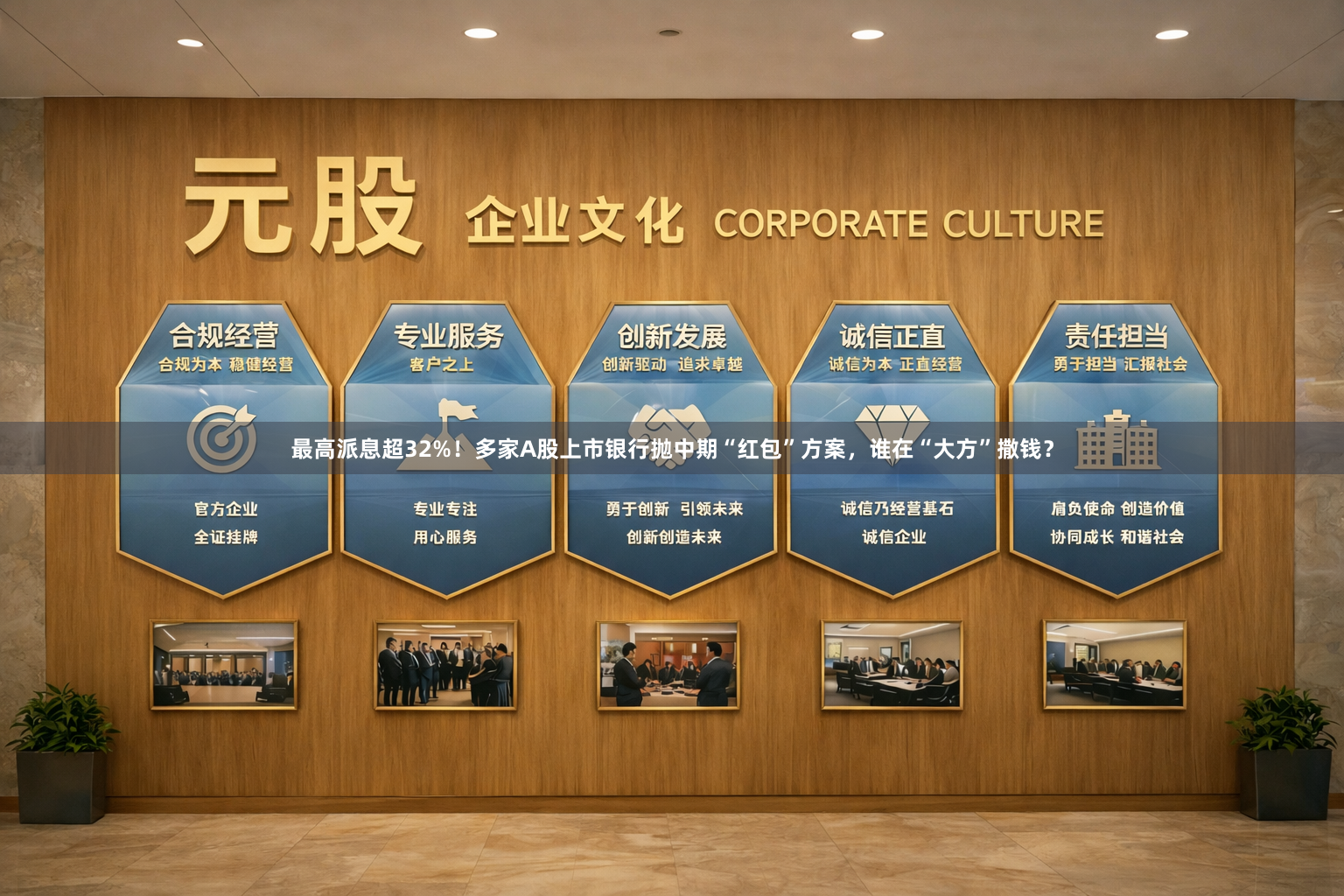 最高派息超32%！多家A股上市银行抛中期“红包”方案，谁在“大方”撒钱？